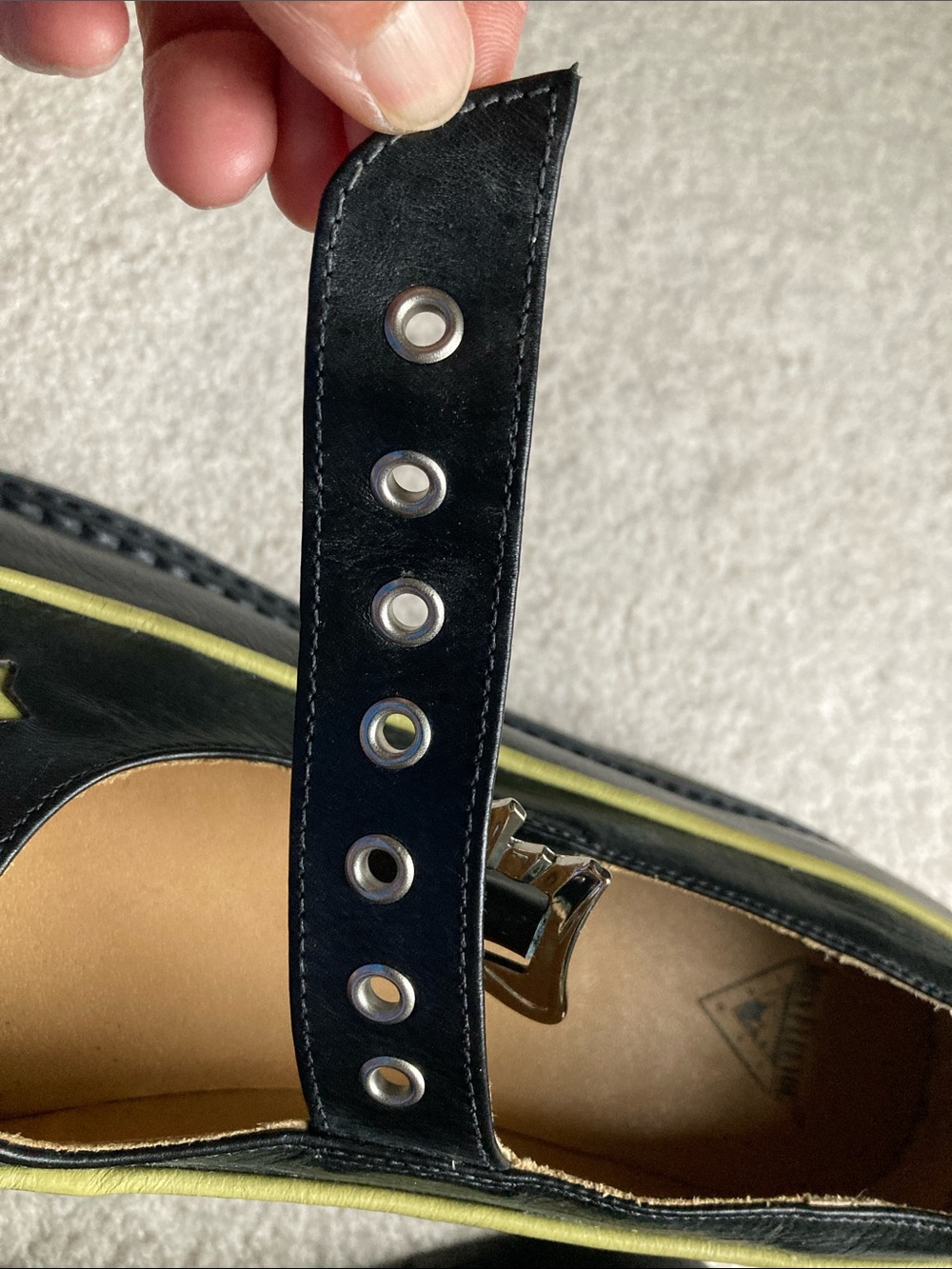 John Fluevog Freshvogs FV3 mary janes with star cutouts - Picture 11 of 17